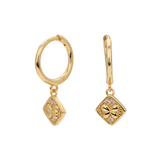 Becca Hoops - 14K Gold Plated