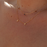 Petite Multi Charm Necklace - 14K Gold Vermeil