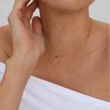 Petite Birthstone Necklace - 14K Gold Vermeil