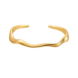 Lumiere Cuff - 18K Gold Plated Stainless Steel