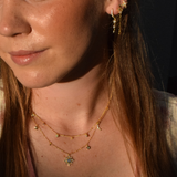 Orbit Necklace - 14K Gold Plated