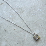 Lock Necklace - Sterling Silver