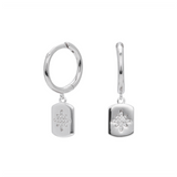 Hilary Hoops - Sterling Silver