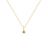 Petite Birthstone Charm - 14K Gold Plated