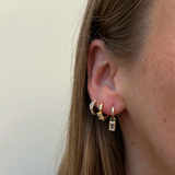 Summer Huggie - 14K Gold Plated