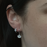 Sereia Hoops - Sterling Silver