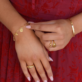 Paperclip Bracelet - 14K Gold PVD Plated