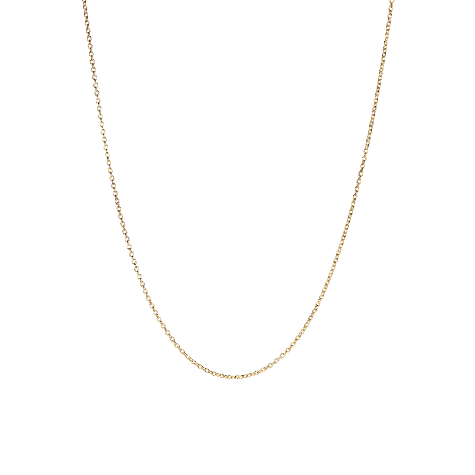 2MM Cable Chain 14K Gold Plated dearkeepsake