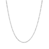 Figaro Chain - Sterling Silver