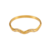 Harmony Bangle - 14K Stainless Steel
