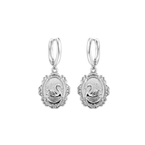 Odette Hoops - Sterling Silver