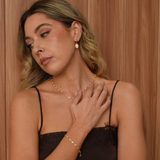 Wave Bracelet - 14K Gold Vermeil