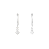 Grace Hoops - Sterling Silver