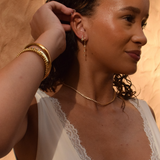 Infinite Bezel Tennis Necklace - 14K Gold Vermeil