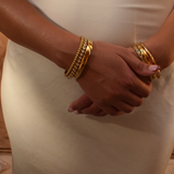 Tara Bangle - Stainless Steel