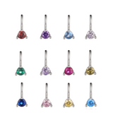 Petite Birthstone Charms - Sterling Silver