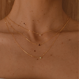 Petite Birthstone Necklace - 14K Gold Vermeil