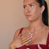 Bar Necklace - 14K Gold PVD Plated