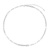Paperclip Necklace - Sterling Silver
