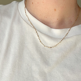 Twist Chain 14K PVD Gold Plated