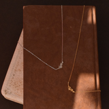 Forget Me Not Necklace - 14K Gold Vermeil