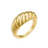 Croissant Ring - 18K Gold Plated