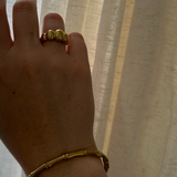 Bobble Ring - 18K Gold Plated Stainless Steel