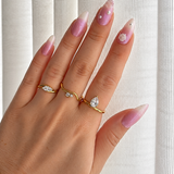 Ivy Ring - 18K Gold Plated Stainless Steel