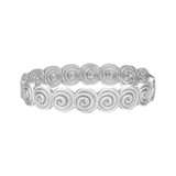 Spiral Bangle - Stainless Steel