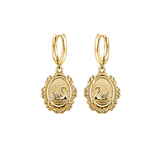 Odette Hoops - 14K Gold Plated