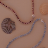 Tide Blue Necklace - 18K Gold Stainless Steel