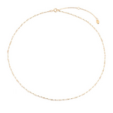 Twist Chain Necklace - 14K Gold PVD Plated