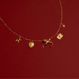 Bar Necklace - 14K Gold PVD Plated