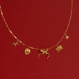 Bar Necklace - 14K Gold PVD Plated