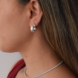 Kirsty Hoops - Sterling Silver