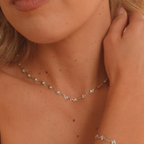 Wave Necklace - Sterling Silver