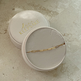 Paperclip Bracelet - 14K PVD Gold Plated