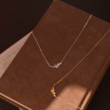 Forget Me Not Necklace - 14K Gold Vermeil