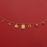 Manifestation Portal Charm Necklace - 14K PVD Plated