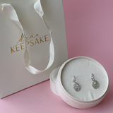 Odette Hoops - Sterling Silver