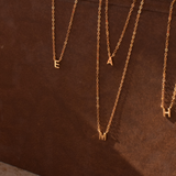 Petite Letter Necklace - 14K Gold Vermeil