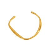 Marlowe Cuff - 18K Gold Plated Stainless Steel