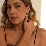 Wave Necklace - Sterling Silver