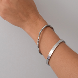 Bobble Bangle - Stainless Steel