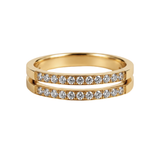 Tiara Ring - 18K Gold Plated Stainless Steel
