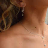 Homeward Hoops - Sterling Silver