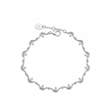 Wave Bracelet - Sterling Silver