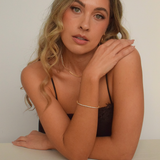 Petite Tennis Necklace - 14K  Gold Vermeil