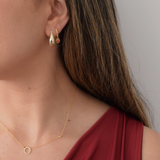 Tessa Hoops - 14K Gold Plated