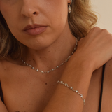 Wave Necklace - Sterling Silver